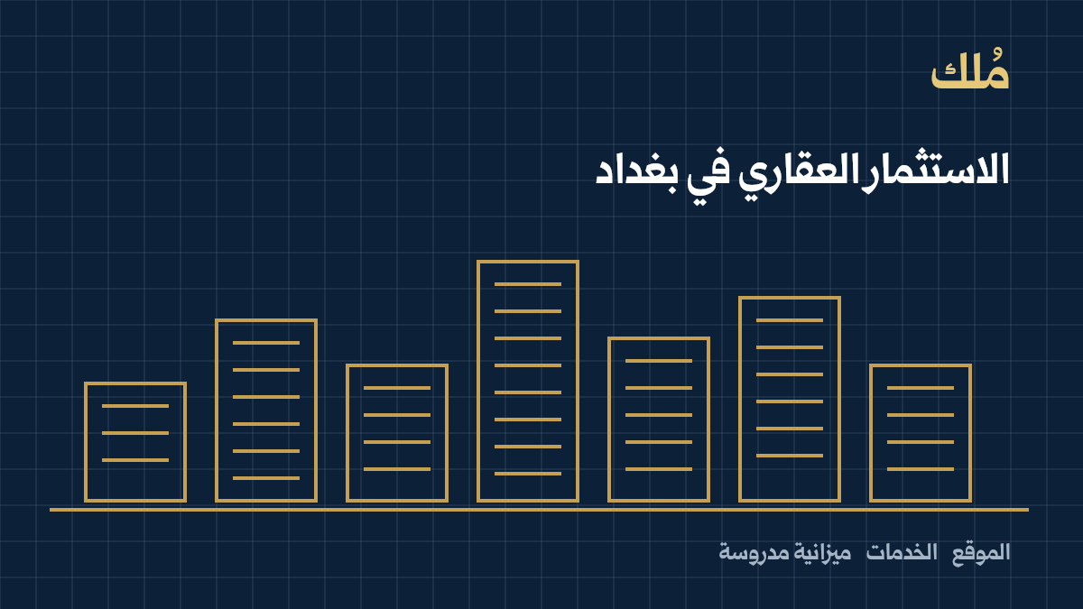 رسم هندسي توضيحي لأفق بغداد وعوامل اختيار الموقع